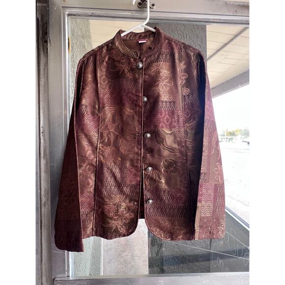 Vintage 90's Tudor Court button down jacket size M - Picture 1 of 4